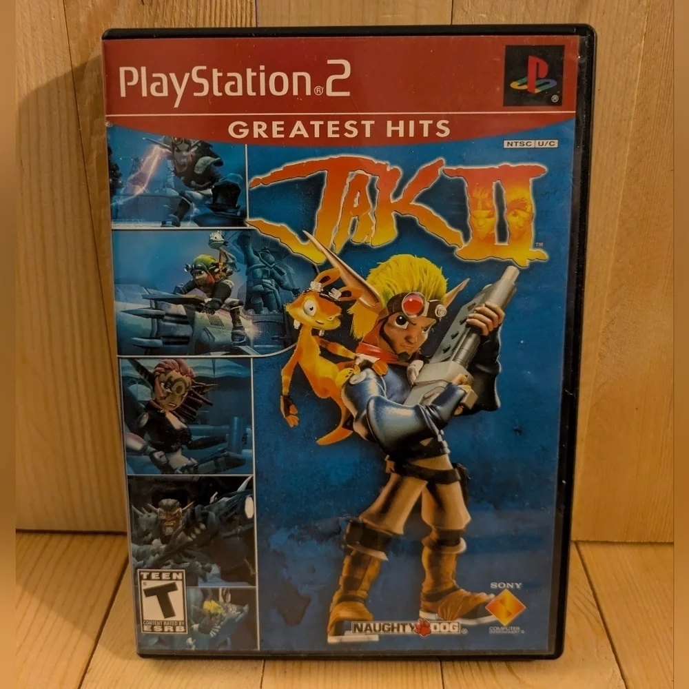 Sony 2 Jak II Greatest Hits PlayStation 2 Game Used